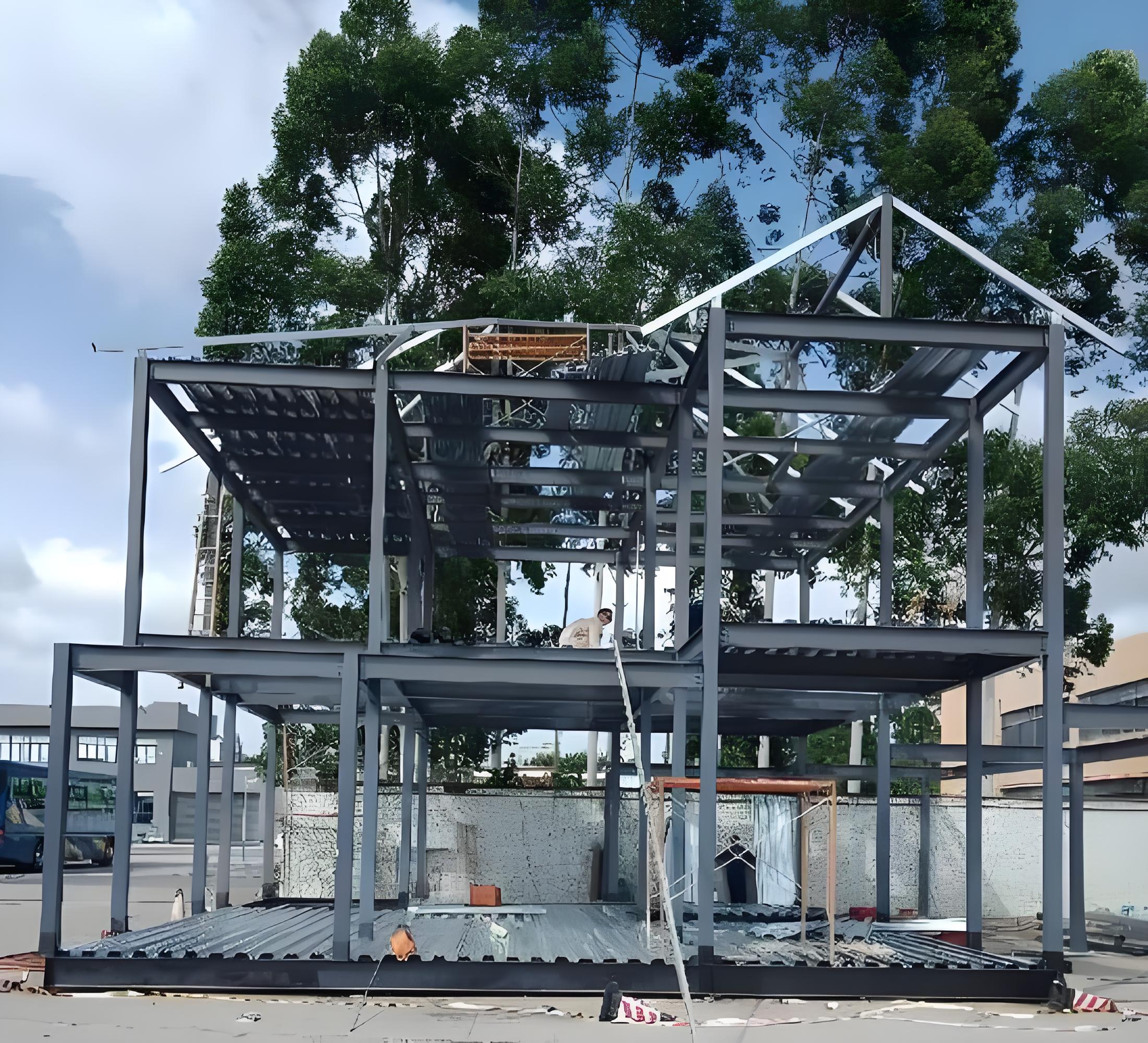 重鋼結(jié)構(gòu)別墅 重鋼結(jié)構(gòu)別墅