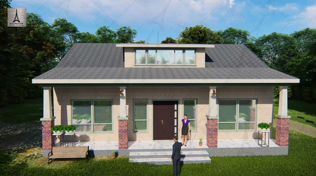 石家莊輕鋼別墅廠家案例